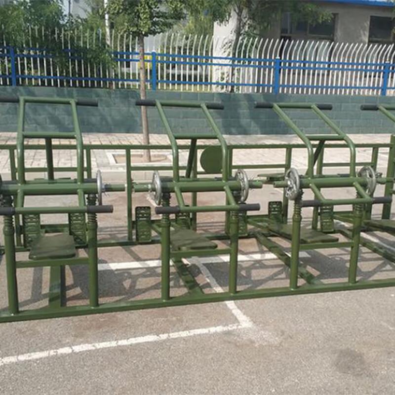 Xin Jing Zhou Outdoor 2-Person Bench Press Strength Machine