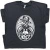 Plague Doctor Shirt Medicine Black Death Occult Dark Humor Tee Skull Steam Punk