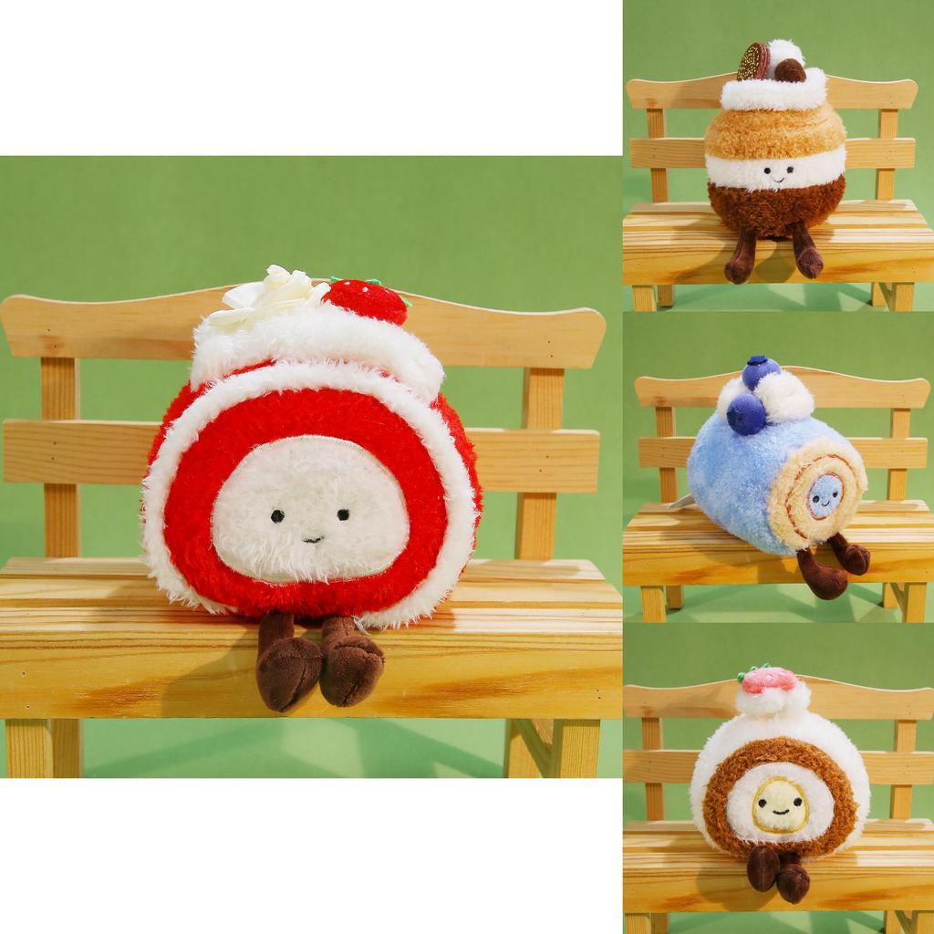 Série de Sobremesas Coloridas de Açúcar Brinquedo de Pelúcia de Bolo Para Presente de Crianças e Decoração de Casa