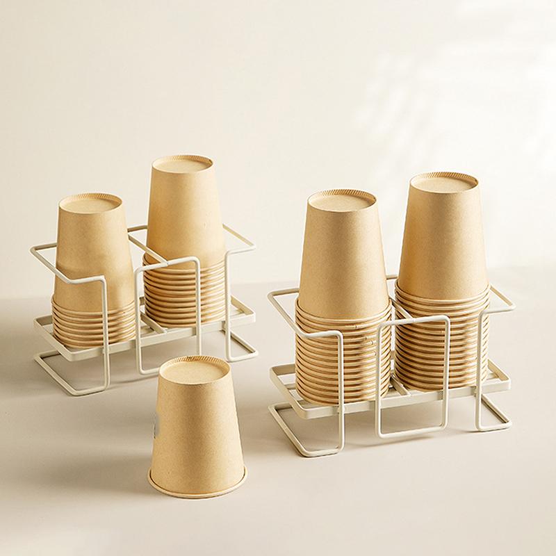 1Pcs Disposable Cup Storage Rack Cup Picker Cup Storage Rack Tea Cup Home Kitchen Paper Cup Display Rack Storage Supplies