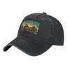 Glastonbury Festival Pyramid Stage Artwork Baseball Cap Golf Cap summer hat Gentleman Hat Cosplay For Men Womens