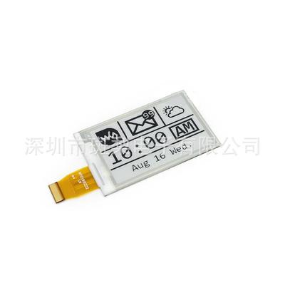 2.7" E-Ink Display, 264x176 Resolution, Black & White