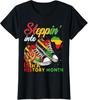 Stepping Into Black History Month Girls Sneakers Love Ladies' Crewneck T-Shirt Unisex T-Shirt