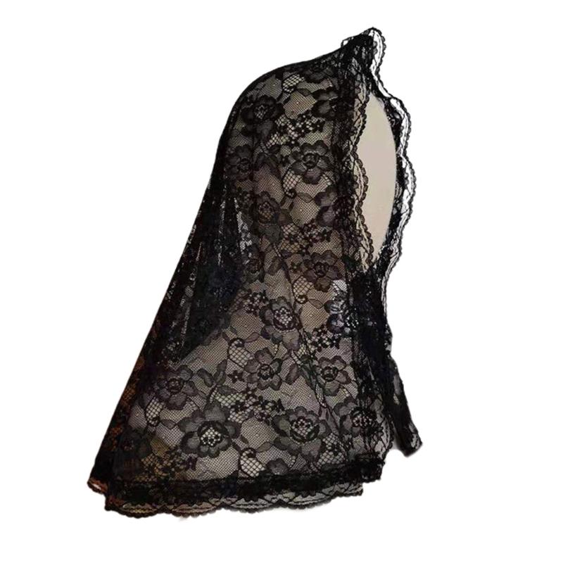 Spanischer Stil Spitze Traditionell Vintage Mantilla Schleier Lateinische Messe für Kopfbedeckung Schal für Katholische Kirche Kapelle 2 Farben