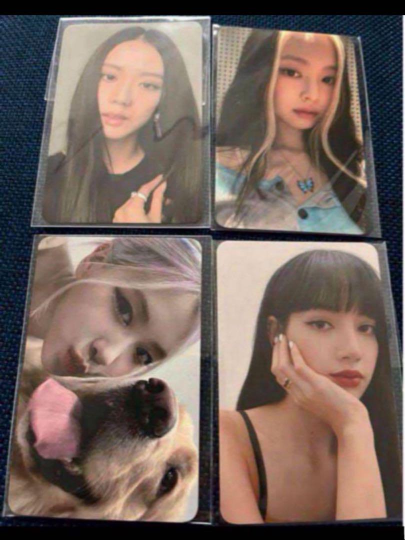 

[USED] BLACKPINK THE ALBUM ktown4u reservation bonus trading cassette set