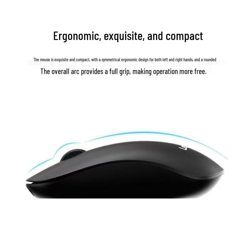 Lenovo 2.4G Wireless Ergonomic Office Mouse