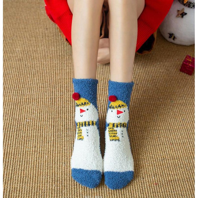 Cute animal warm socks, Christmas socks, thick socks