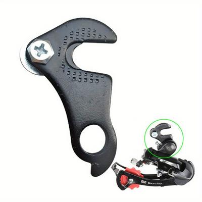 2 Pezzi Forcellino Cambio Posteriore Bici Bicicletta MTB Forcellino Cambio Posteriore Meccanismo Cambio Adattatore Convertitore Dropout