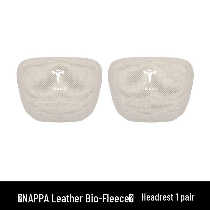 Tesla Car Headrest & Lumbar Support Cushion for Model 3/Y/S/X