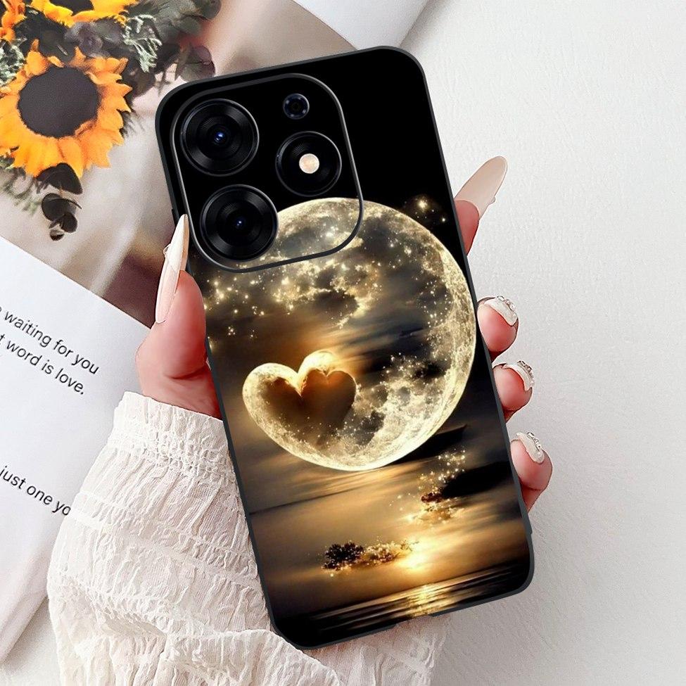 For Tecno Spark 10 Pro Case KI7 Silicone Cute Fashion Flower Cool Painted Soft Back Cover For Techno Spark 10 Pro Phone Case K17