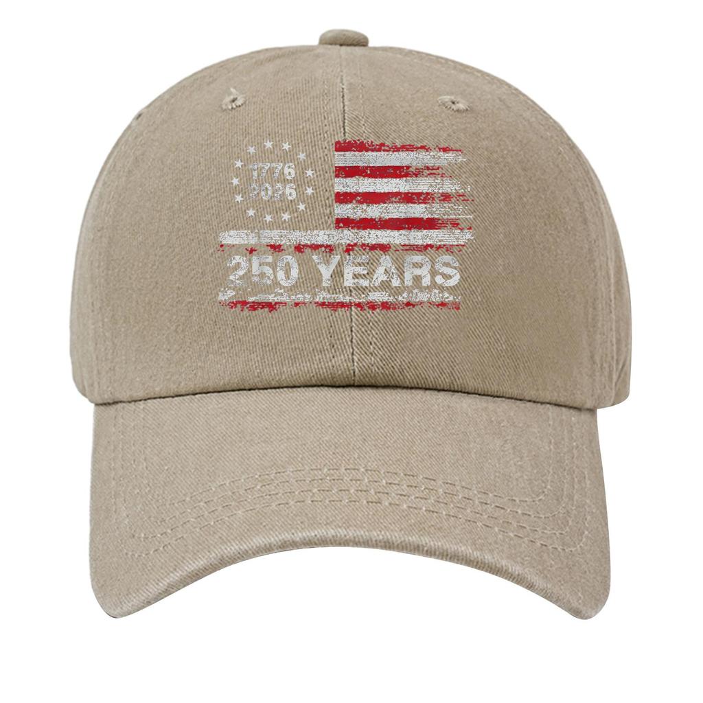 American Anniversary Commemorative Hat Printed Baseball Hat