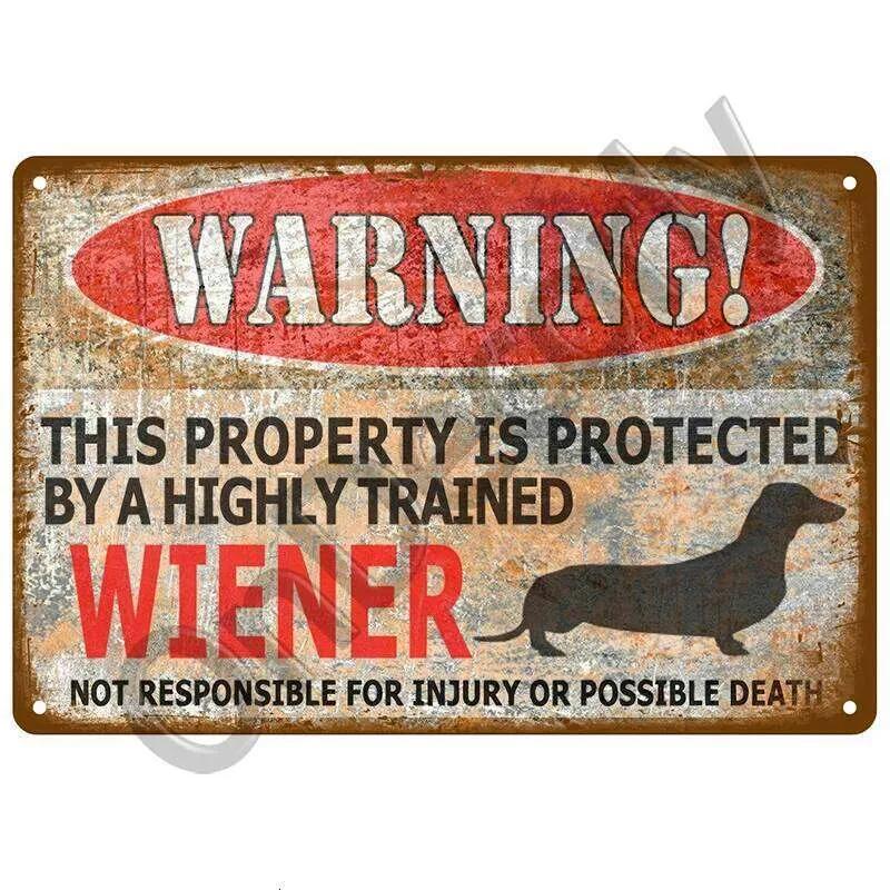 Retro Warning Danger Vintage Tin Sign Poster Metal Plate For Garage Home Man Cave Wall Decor Art Pubs Plaque Caution 26T0104 26T0104