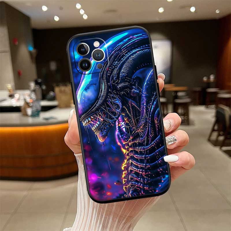 RE3 Aliens vs Predator Xenomorph New High-End Shell Phone Case for Redmi Note 13 14 Pro+ Plus A3 A3X 13X 13C 13R 14S 14C 14R