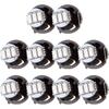 Cciyu 10 шт. T4.2/T4 Сині 3014SMD Neo Wedge Світлодіодні лампочки для кондиціонера