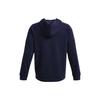 Under Armour Solid Logo Hoodie Long Sleeve Men Tops Blue 1379767-410