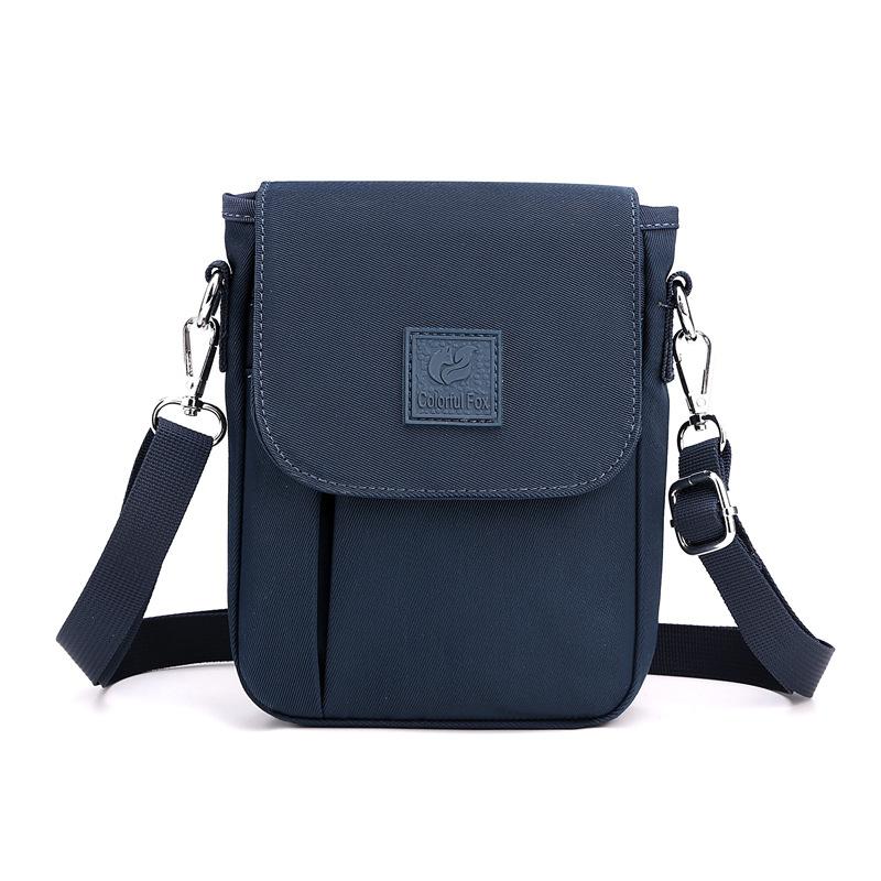 Women's bag new versatile women's shoulder bag, waterproof nylon mother bag, casual women's messenger mobile phone bag