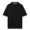 Mens Chevron Collared Polo Shirt