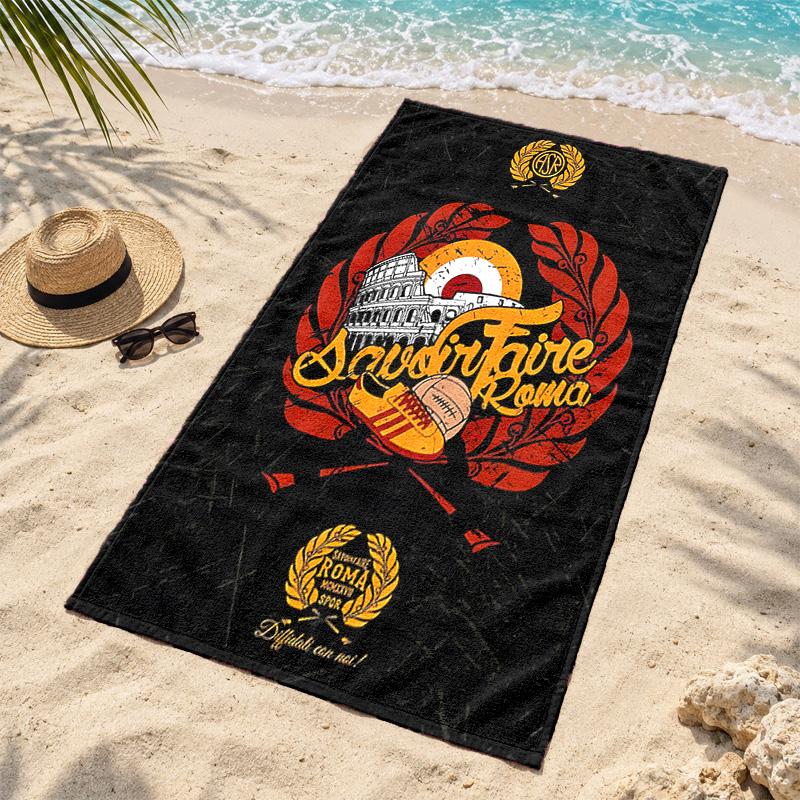 Colosseum roma Microfiber Beach Towel Quick Dry Sand Free Lightweight Beach Towels for Travel Swimming Camping