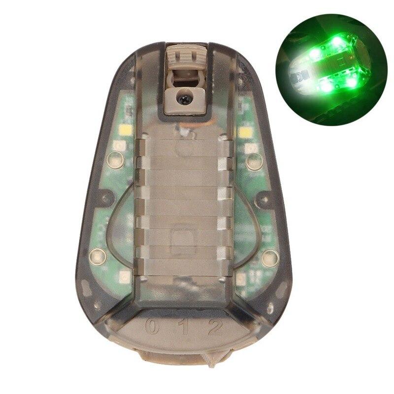 Multipurpose Helmets Strobe Light Waterproof Ladybird Lamp Tactics Survival Safety Flash For Camping Outdoor Tool