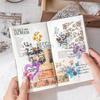 Retro Collage PET Sticker Pack - Fragmented Diary Series for Planners & DIY