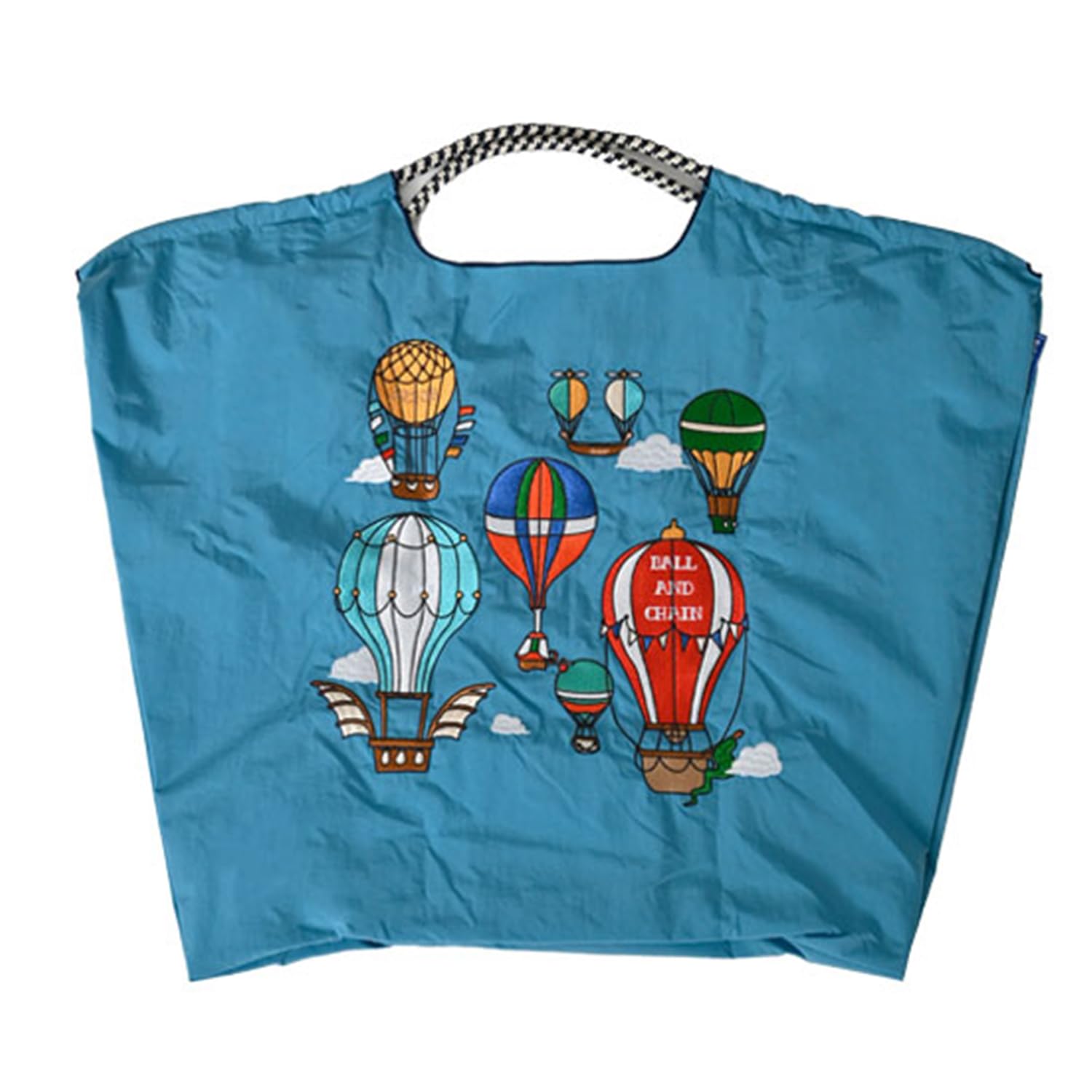 

Ball Chain Genuine L Size BAlloon Balloon Shopping Bag Eco Bag 301139 & (Balloon/TURQUOISE, L)