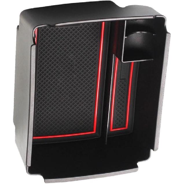 Armrest Box Oragnizer Tray Secondary Storage Box, Center Console Organizer Tray, Compatible with VW Golf 7 MK7 VII GTI