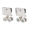 Bathroom Renovation Copper Pulley Bathroom Door Accessories Copper Roller For Glass Door Diameter 20 Mm Effortless Installation