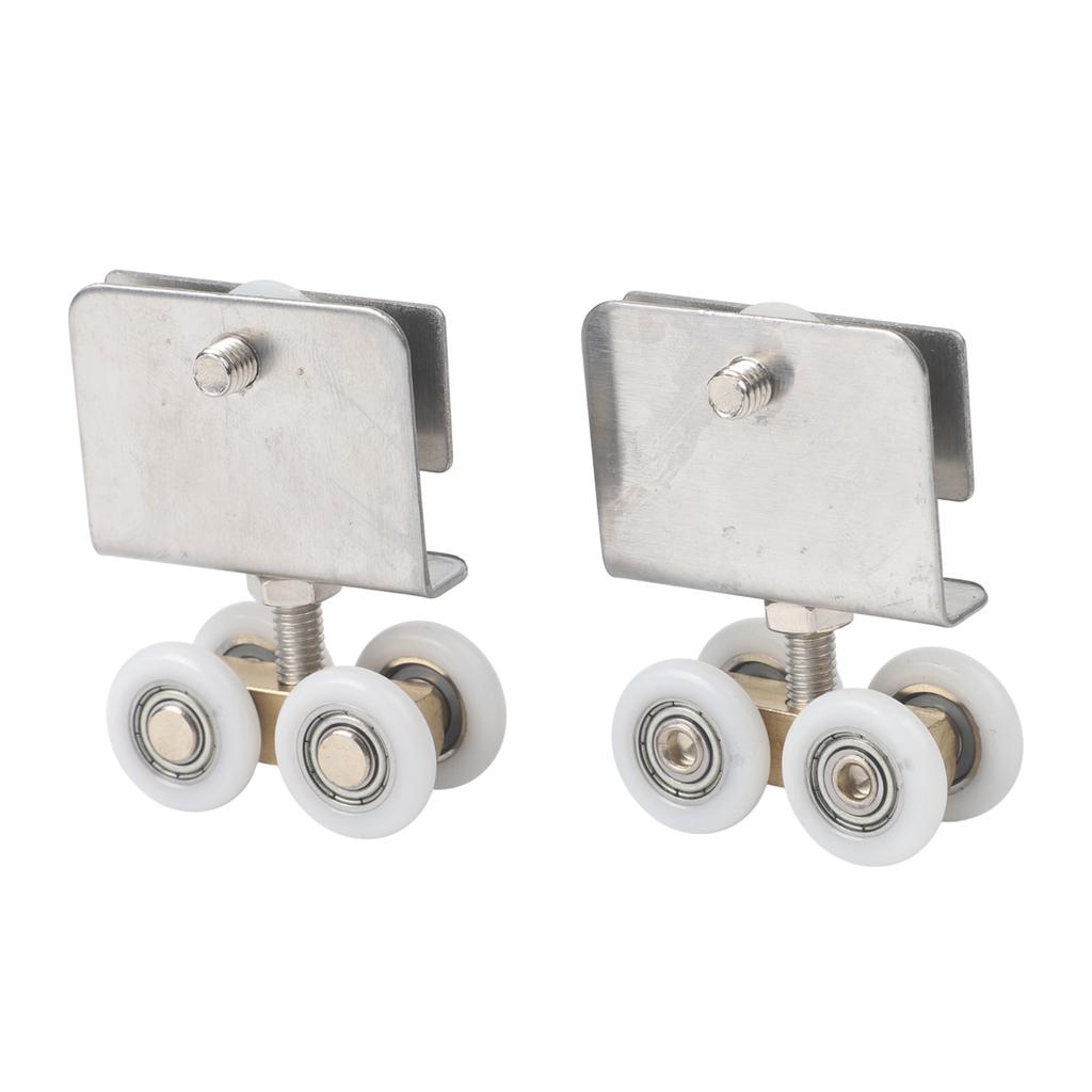 Bathroom Renovation Copper Pulley Bathroom Door Accessories Copper Roller For Glass Door Diameter 20 Mm Effortless Installation