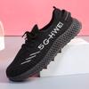 Foreign Trade Women's Shoes 2025 Spring and Autumn New Sports Shoes Women's Breathable Fly-woven Casual Shoes Lightweight Fly-woven Running Shoes