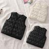 Unisex Korean Style Cotton Vest for Children: Warm Spring, Autumn, Winter Gilet for Infants and Toddlers - Small & Medium Sizes