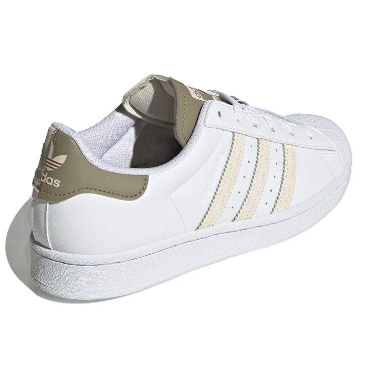 Adidas Originals Superstar Low Top Sneakers Women Sneakers White Green GW7256