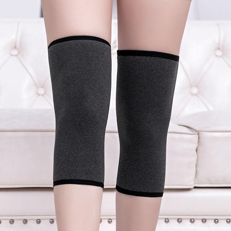 Unisex German Fleece Knee & Leg Warmers Invisible Anti-Slip Fleece-Lined Joint Warmth for Air-Conditioned Rooms