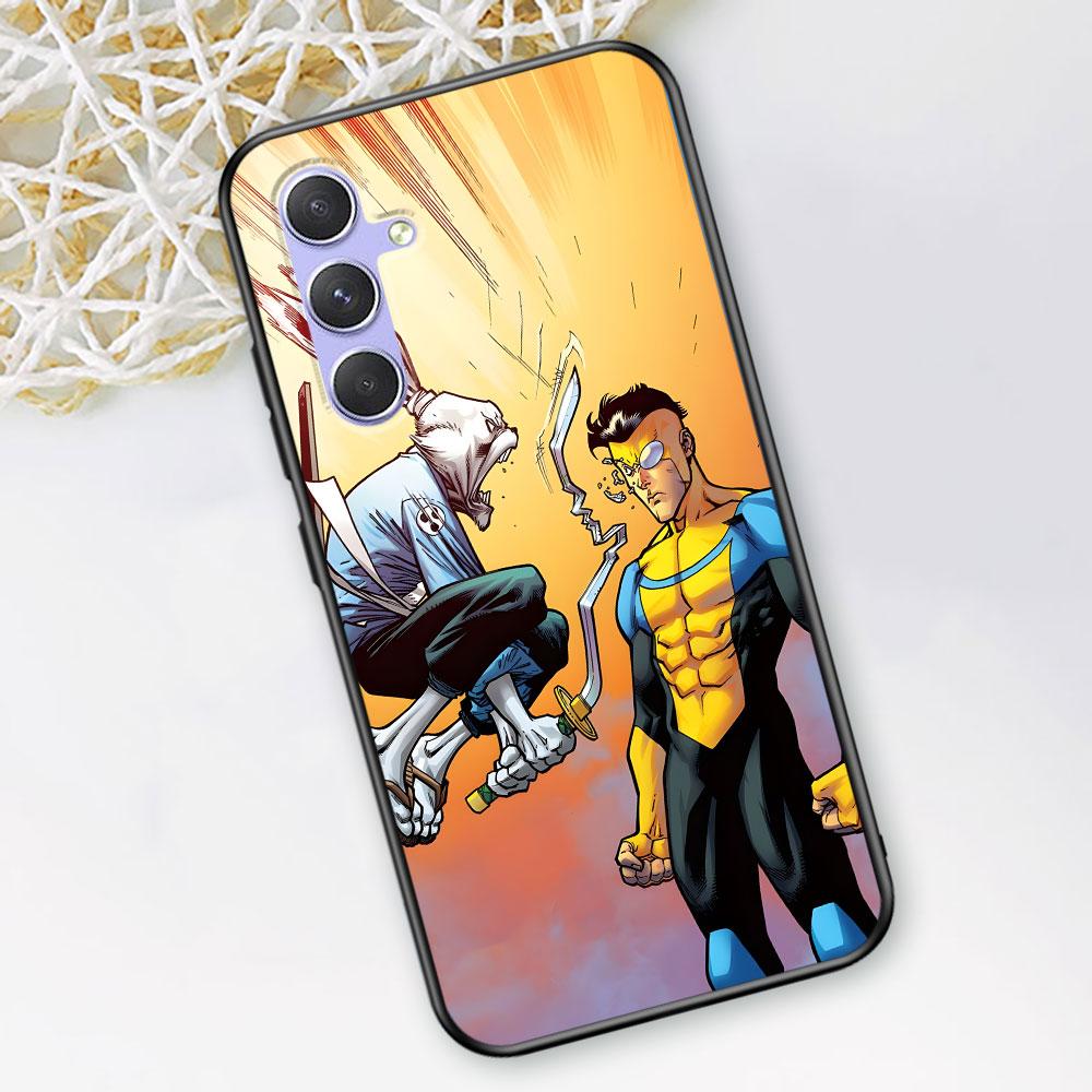 Invincible Comic Case for Samsung Galaxy A51 A53 A54 A31 A52 A12 A13 A21s A22 A32 A11 A22 A33 A41 A52s A73 A14 TPU Phone Cover