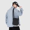 Unisex Lightweight Crossbody Bag – Solid Color Small Shoulder Sling with Phone Pocket for Everyday Carry