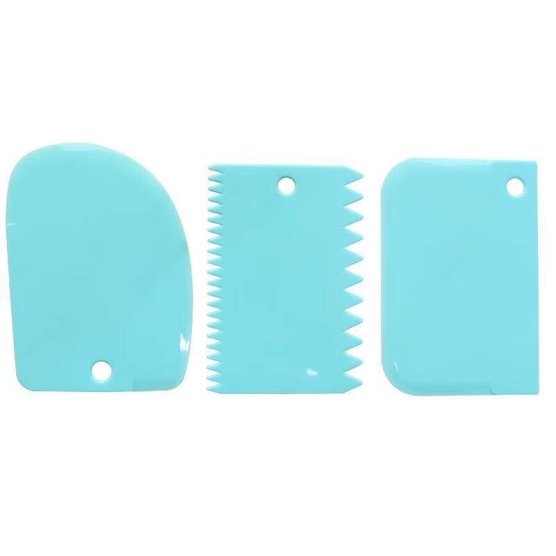 Baking Scraper & Dough Cutter 3-Piece Set