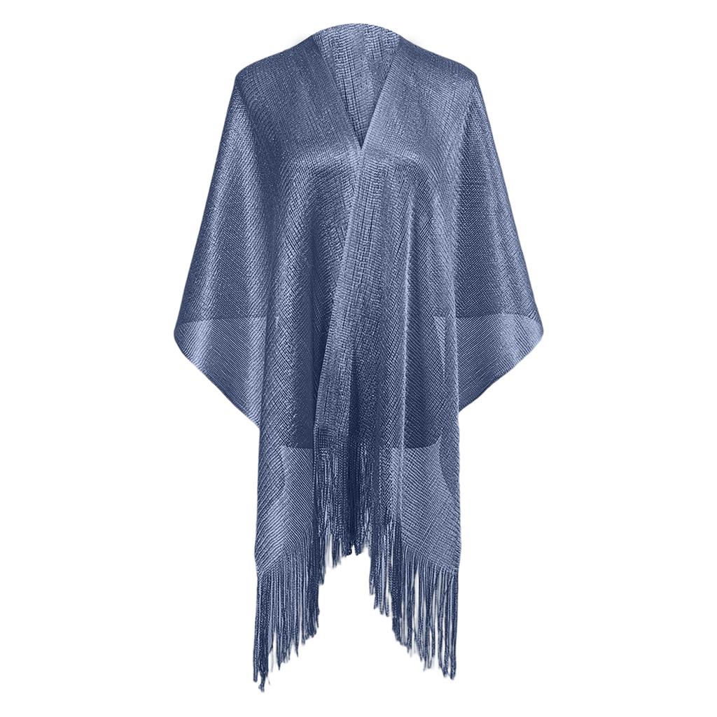 Damen Uni Vielseitiger Schal Drapierter Flacher Schal