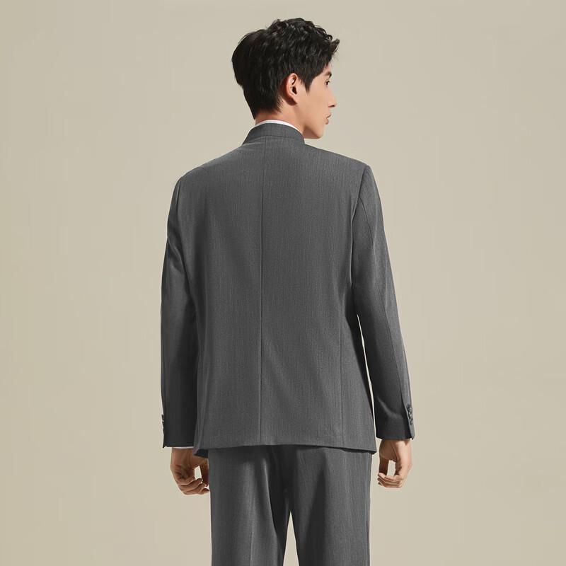 Men's Chinese Style Stand Collar Formal Suit