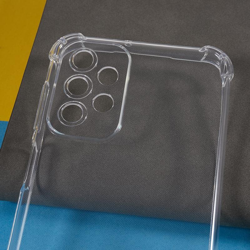 Phone Case for Samsung Galaxy A23 4G/A23 5G (Global Version) Reinforced Corners Anti-drop TPU Clear Cover