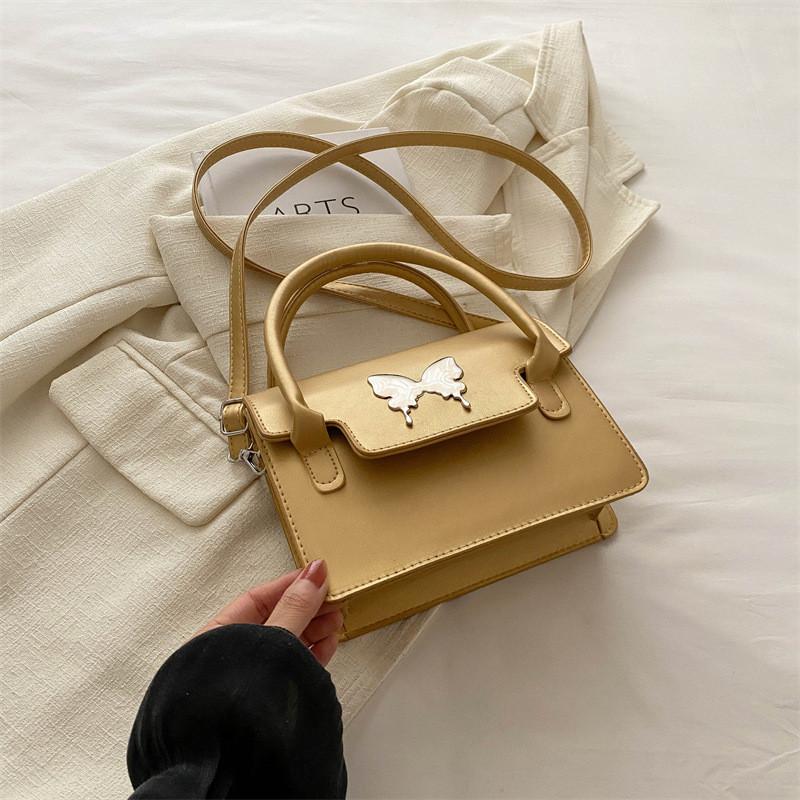 Trendy Small Crossbody Bag For Women Stylish Casual Pu Leather Unique Square Design