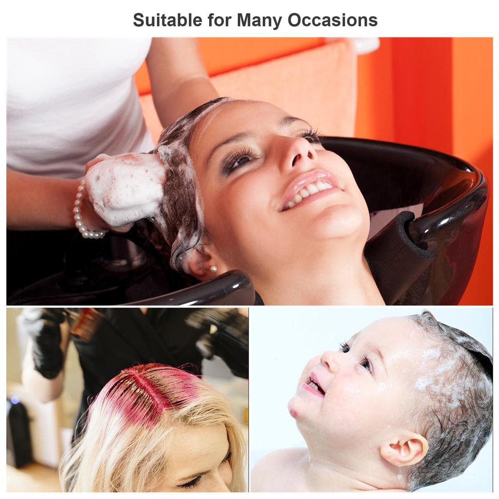 1buc aplicator de colorat pentru vopsirea părului, aplicator de pieptene pentru rădăcini, dozator de sticle cu salon de pieptene