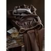 Mens Slim Straight Leg Pants Linen Blend Fleece Lined Warm Casual Sports Trousers