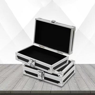 Metal Instrument Case Metal Storage Outdoor Camping Travel Suitcase Toolbox Storage Box Jewelry Box
