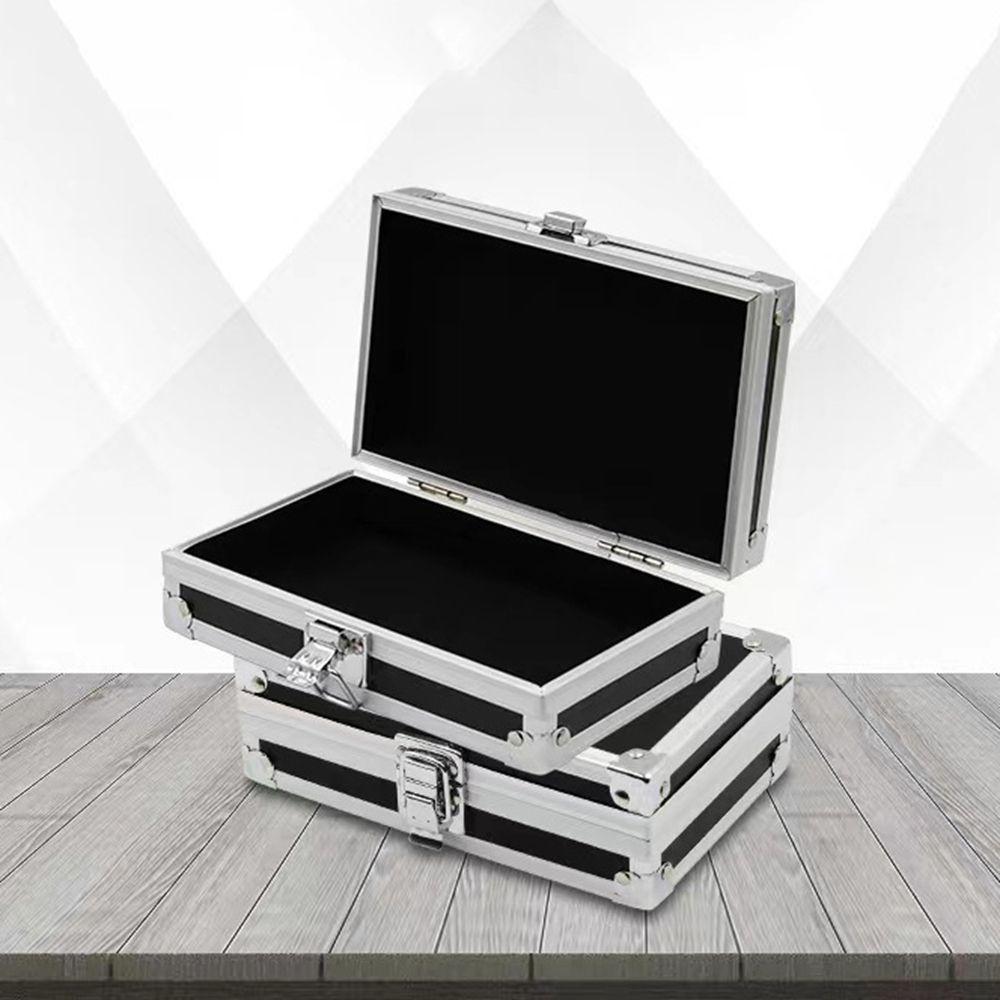 Metal Instrument Case Metal Storage Outdoor Camping Travel Suitcase Toolbox Storage Box Jewelry Box