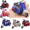 Alloy Lady Motorcycle Sheep Model Display Box 143 Scale, Powerful Return Function, Multi-functional, 107*4cm