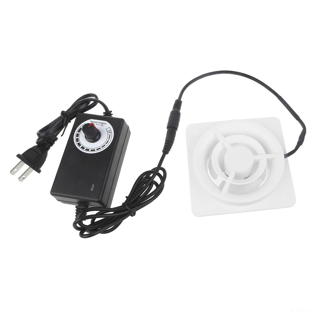 Wentylator wyciągowy 60mm Niskoszumowy Kanałowy Hydroponiczny Dmuchawa Powietrza Regulacja Prędkości Wentylator Wyciągowy do Wentylacji Domowej Łazienkowej