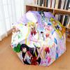 Japanese style Cute cartoon theme Sailor Moon Tsukino Usagi cartoon Umbrella Portable Home Essential Travel Outdoor Iron Multi functional Umbrella B1