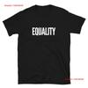 Gelijkheid Voor Allen Liefde is Politiek T-shirt Activisme Protest vintage Gewassen Unisex mode streetwear Lichtelijk designer kleding