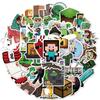 Game 100pcs Minecraft Stickers Diy Waterproof Lapyop Bike Luggage Decal Suitcase