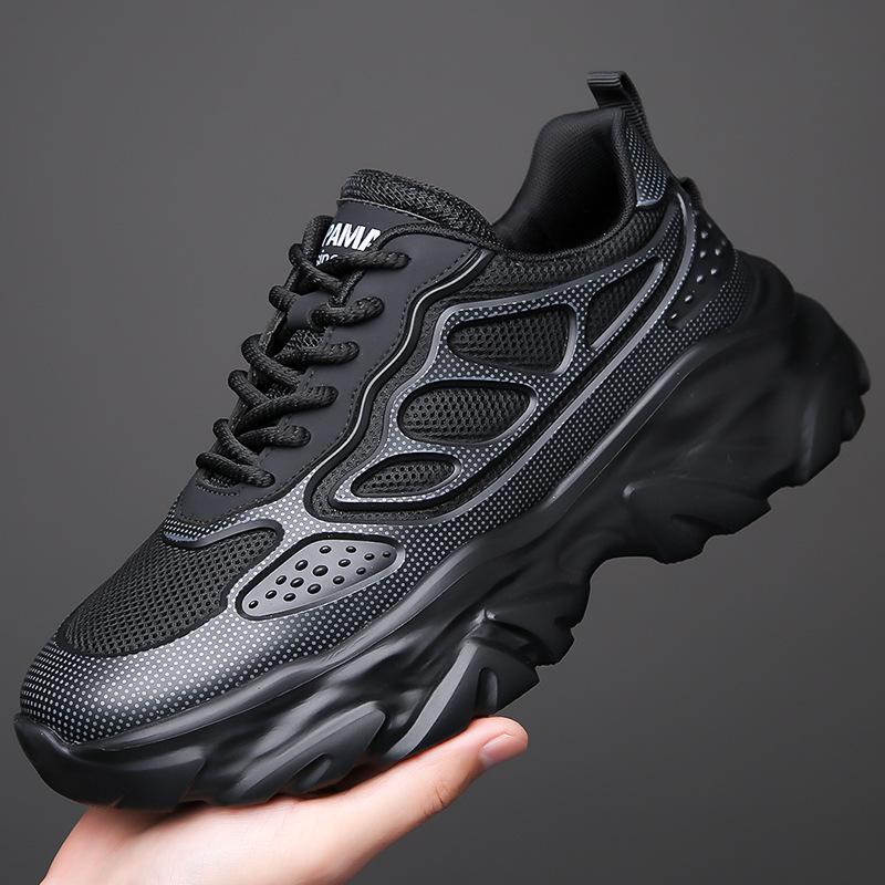Mode 2025 Herren Originaldesign Dicke Sohle Bequeme Lässige Sportschuhe zum Erhöhen Sportschuhe