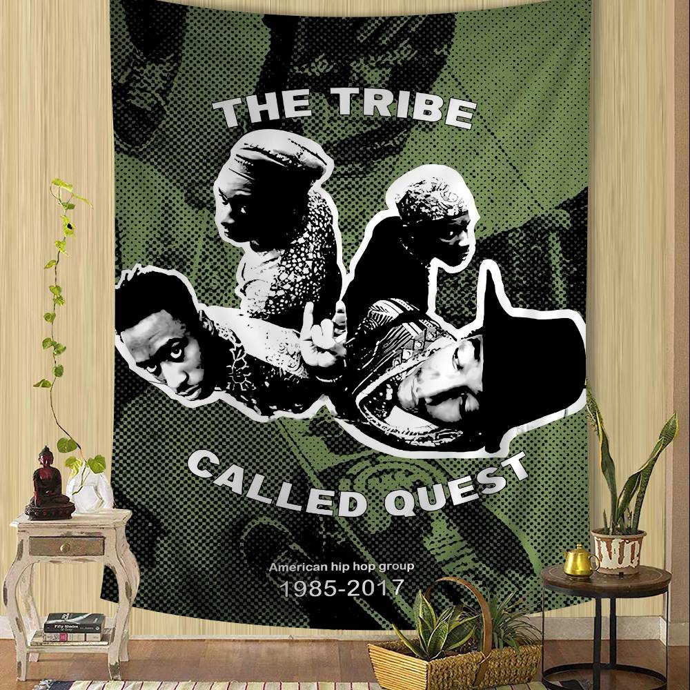 Pop Band A TTribe Called Quest DIY Wall Tapestry Hanging Tarot Hippie Wall Rugs Dorm Home Decor